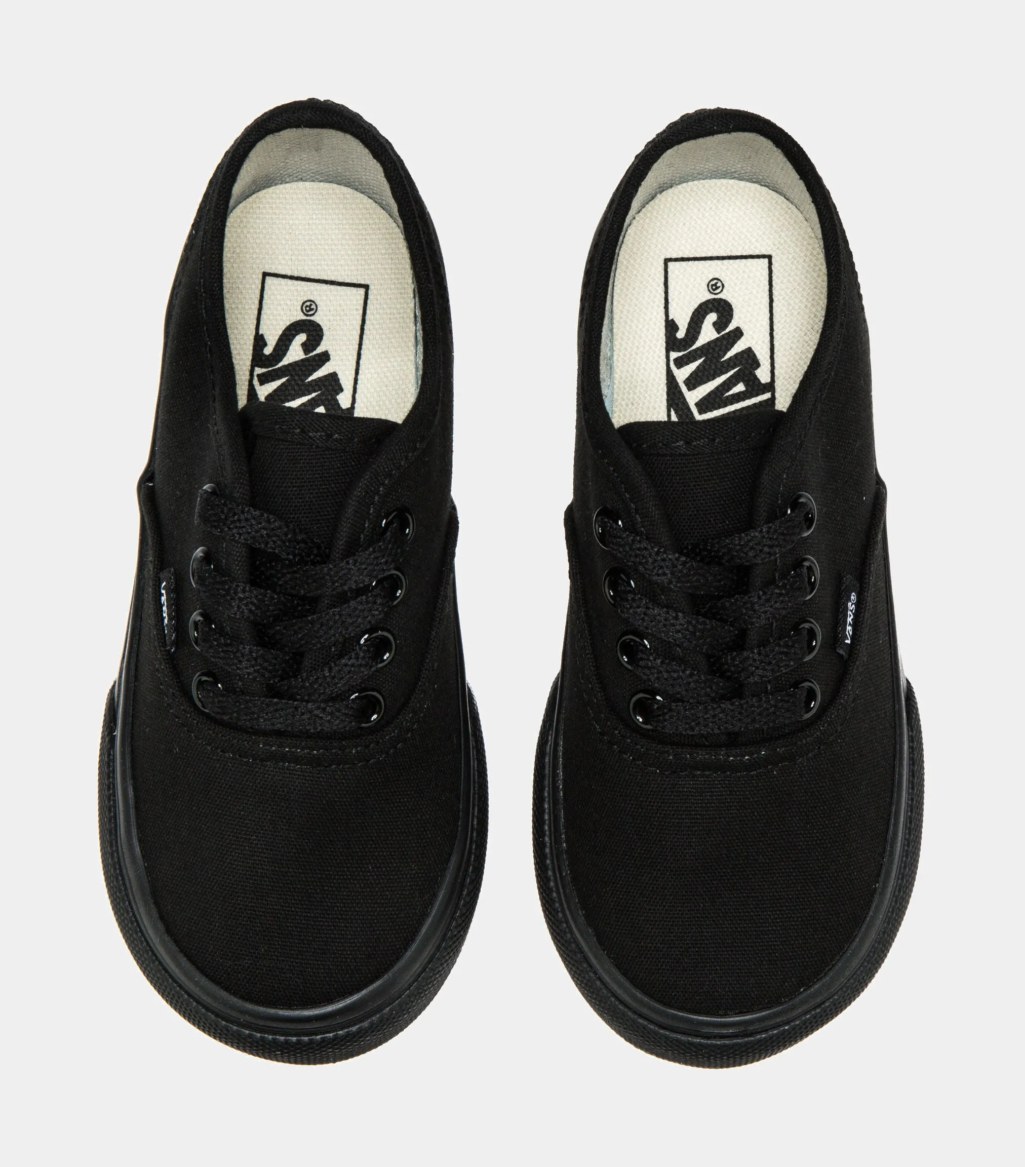 Authentic Low Infant Toddler Skate Shoes (Black)