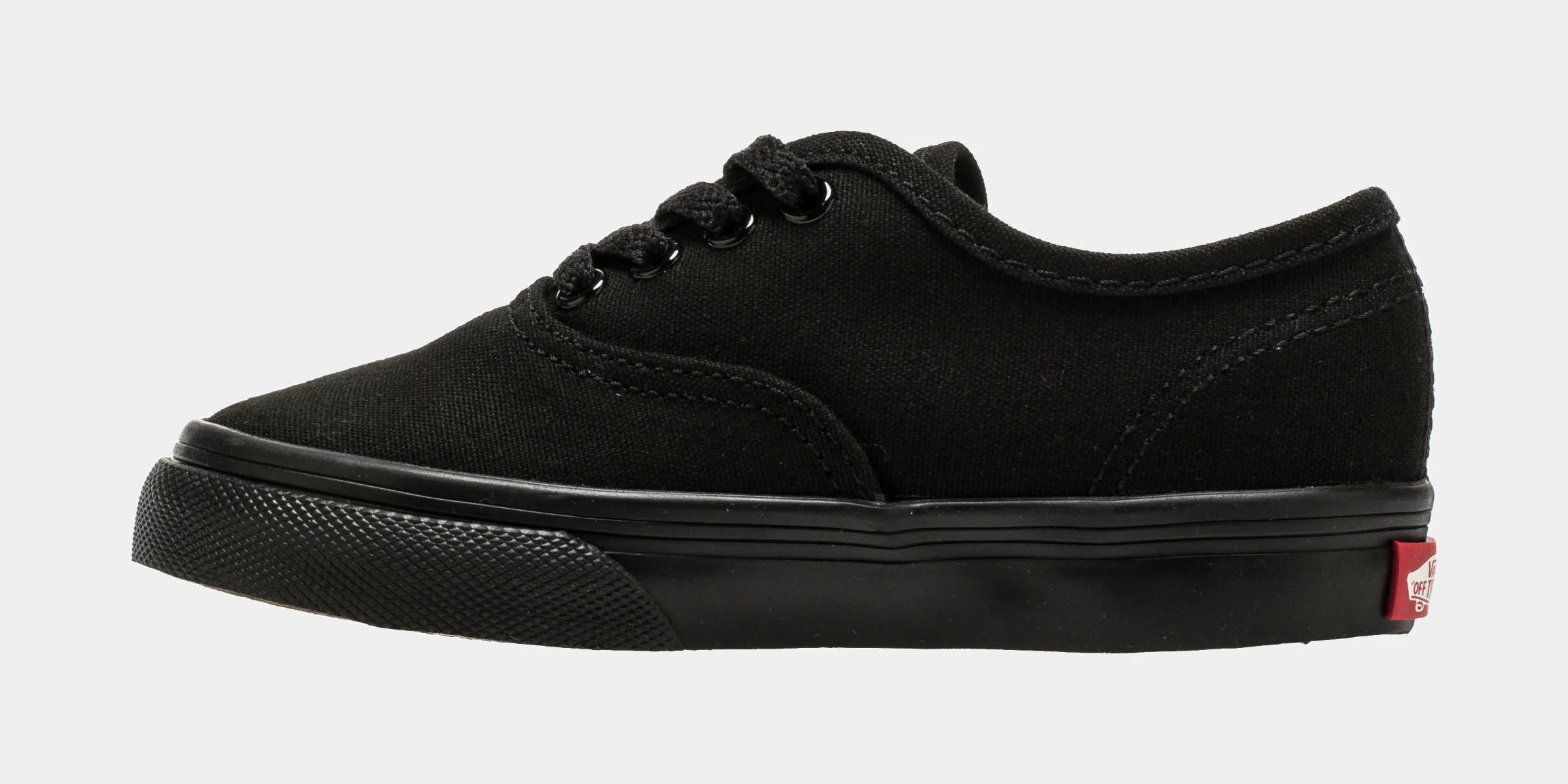 Authentic Low Infant Toddler Skate Shoes (Black)