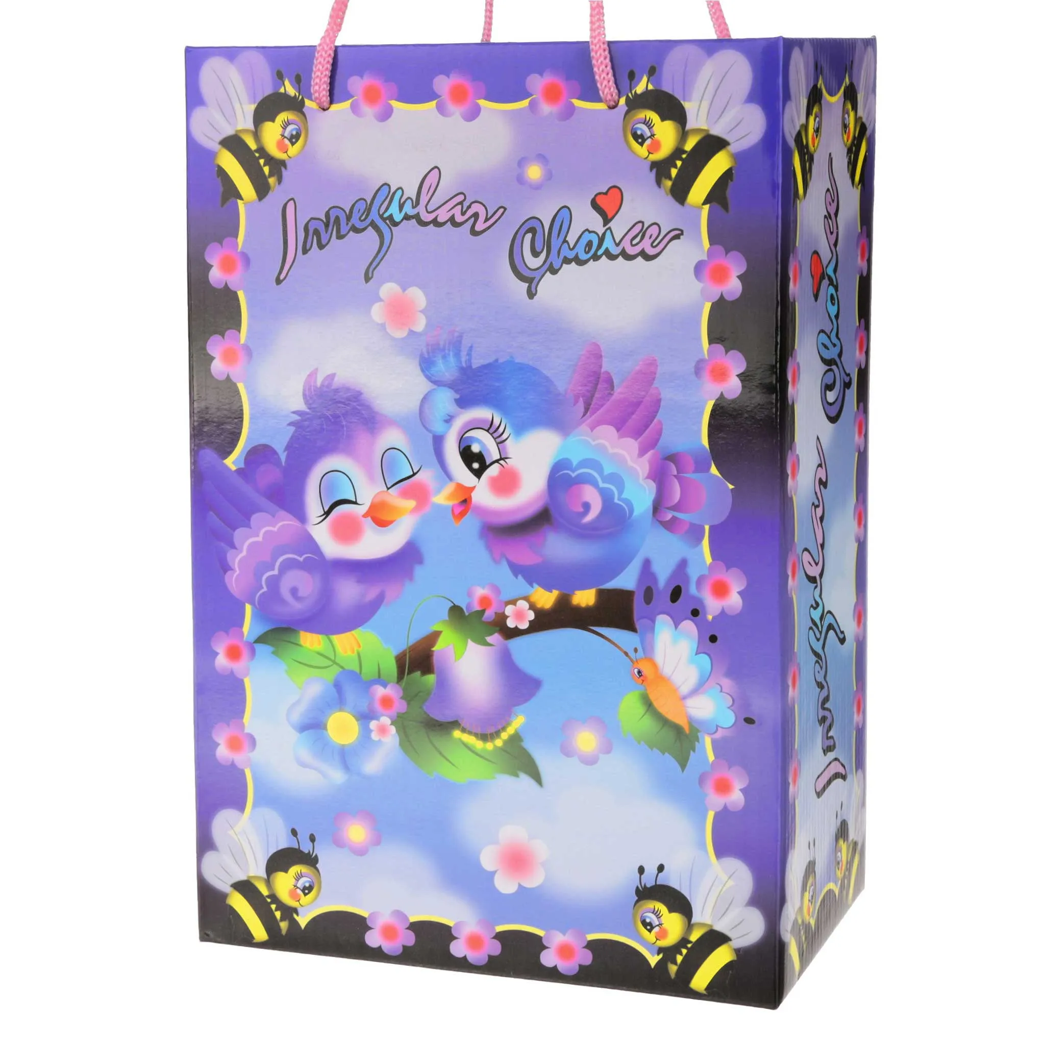 Irregular Choice Womens Heart Way There High Heels - Purple