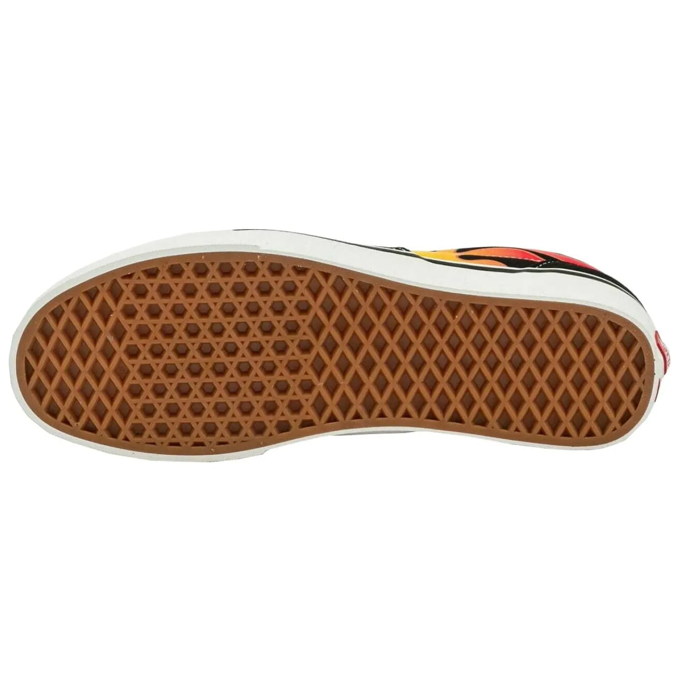 Vans UA Era Flame Black Unisex Canvas Skate Trainers