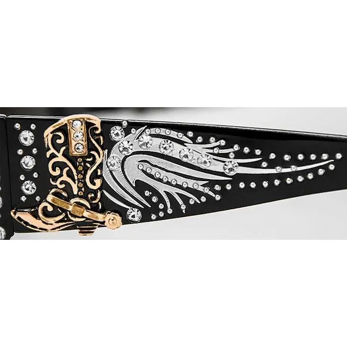 Western Boots Design Glasses